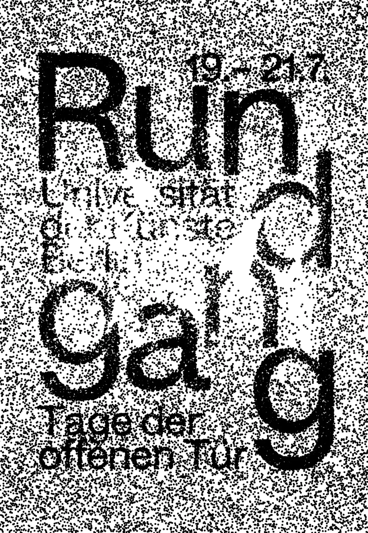 Affiche Rundgang