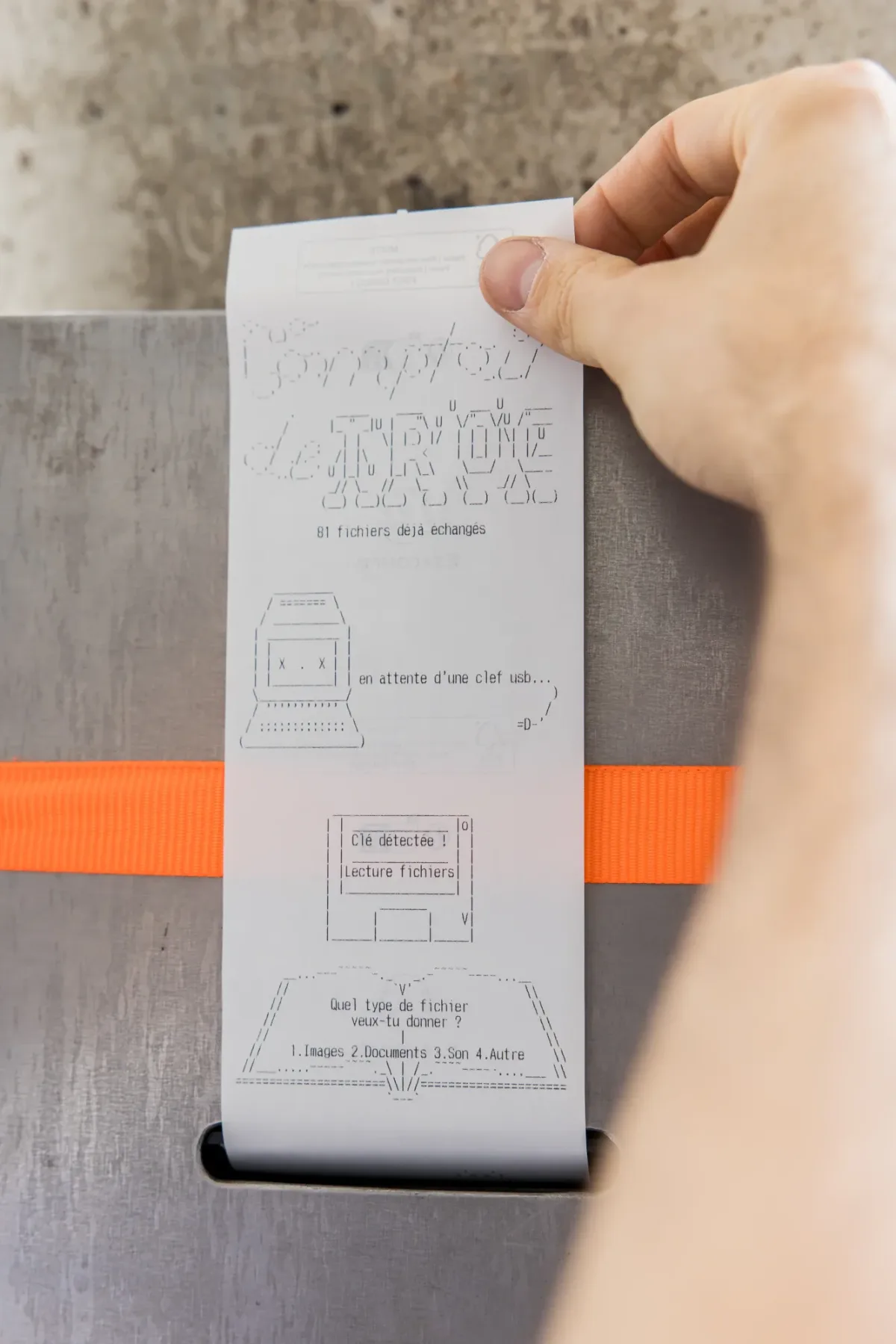 Comptoir de troc USB