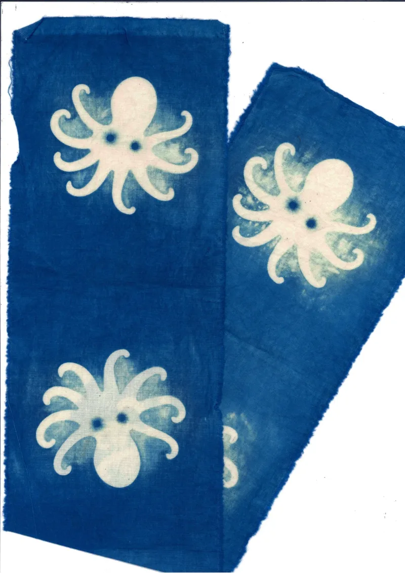 Résidence et teinture à l'indigo